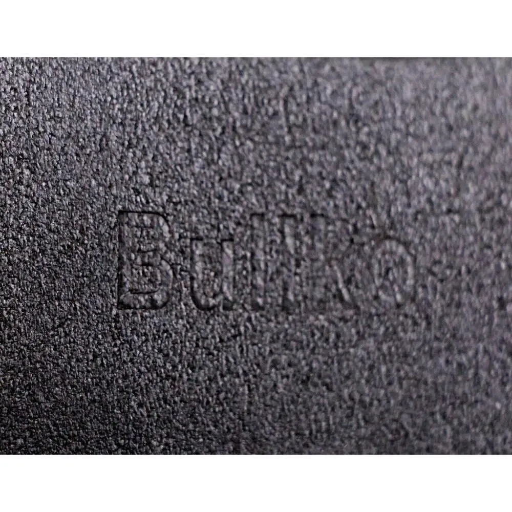 Bullko BLACK GENUINE LEATHER 1 3/8